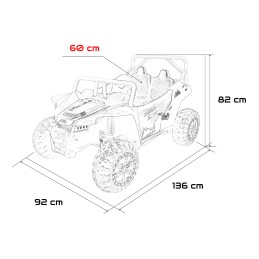 Pojazd Buggy Arctic Cat WILDCAT XX Złoty