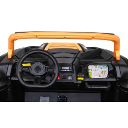 Buggy ATV Racing dla 2 dzieci Złoty + Napęd 4x4 + Pilot + Wolny Start + MP3 LED