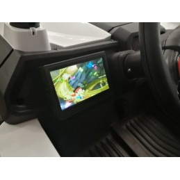 Buggy SuperStar dla dzieci Czerwony + MP4 + Napęd 4x4 + Pilot + Bagażnik + LED + Blokada drzwi