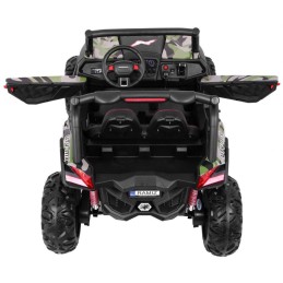 Buggy SuperStar dla dzieci Moro + MP4 + Napęd 4x4 + Pilot + Bagażnik + LED + Blokada drzwi