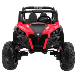 Buggy SuperStar dla dzieci Czerwony + Napęd 4x4 + Pilot + Bagażnik + MP3 LED + Blokada drzwi
