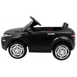 Autko Rapid Racer elektryczne dla dzieci, Czarny SUV + Pilot