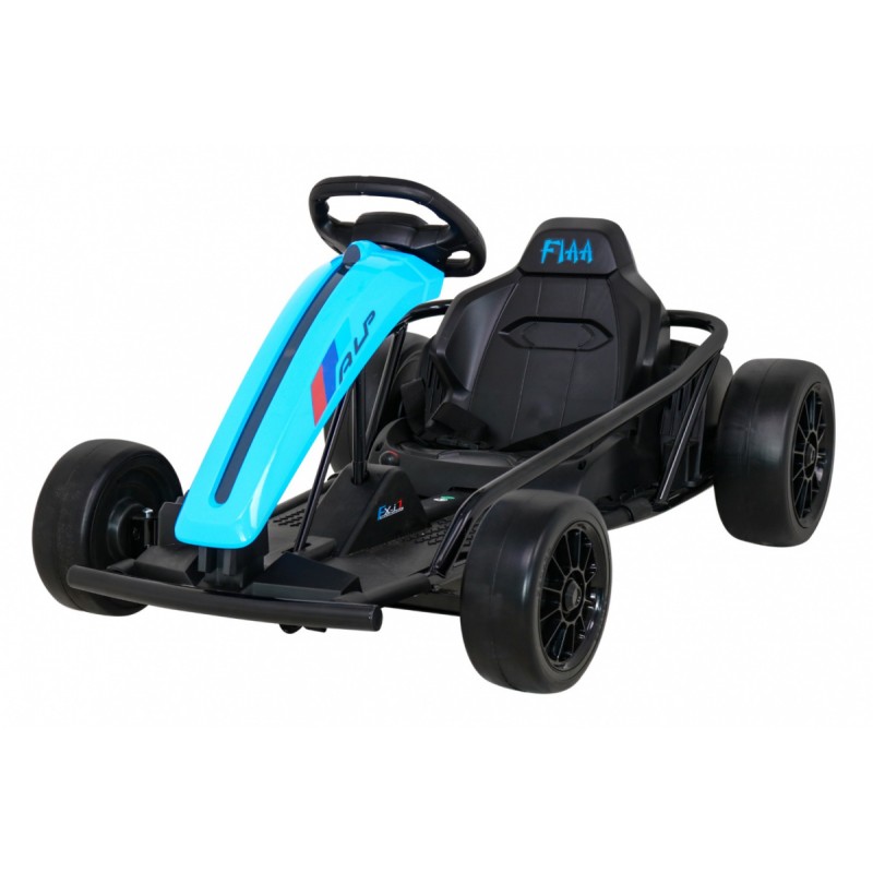 Gokart FX1 Drift Master na akumulator dla dzieci Niebieski + Funkcja Driftu + Koła EVA