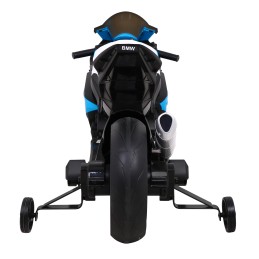 Motor BMW HP4 na akumulator dla dzieci Niebieski + Pomocnicze kółka + Wolny Start + EVA + MP3 LED