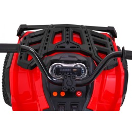 Quad ATV Air na akumulator dla dzieci Czerwony+ Koła pompowane + Radio MP3 + Wolny Start