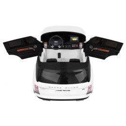 Range Rover HSE 2-osobowe Autko dla dzieci Biały SUV + Pilot