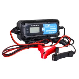 Ładowarka akumulatorowa z Wyświetlaczem LCD 6V i 12V + 2 Tryby specjalne