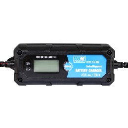 Ładowarka akumulatorowa z Wyświetlaczem LCD 6V i 12V + 2 Tryby specjalne