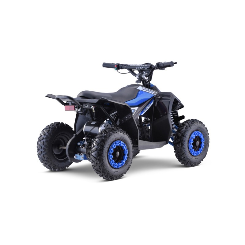 Quad HIPERFECT na akumulator Niebieski 35km/h + Silnik 1000W + Koła pompowane + Regulacja siedzenia