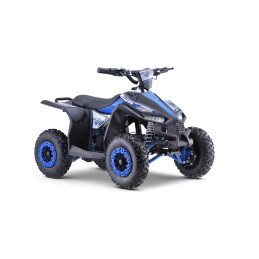 Quad HIPERFECT na akumulator Niebieski 35km/h + Silnik 1000W + Koła pompowane + Regulacja siedzenia