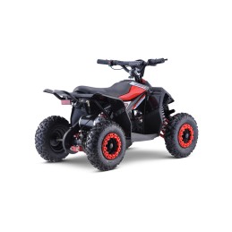 Quad HIPERFECT na akumulator Czerwony 35km/h + Silnik 1000W + Koła pompowane + Regulacja siedzenia