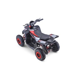 Quad HIPERFECT na akumulator Czerwony 35km/h + Silnik 1000W + Koła pompowane + Regulacja siedzenia