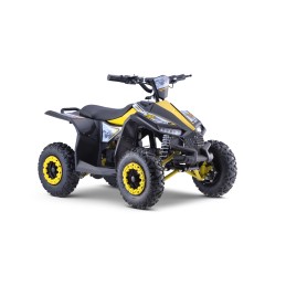 Quad HIPERFECT na akumulator Żółty 35km/h + Silnik 1000W + Koła pompowane + Regulacja siedzenia