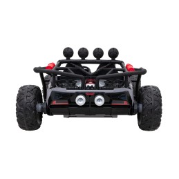 Auto Buggy Racing 5 na akumulator dla dzieci +3. Szary + Silniki 2x200W + Pilot + Wolny Start