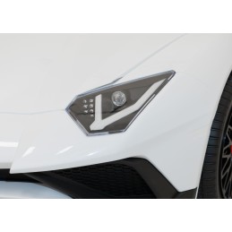 Auto Lamborghini Aventador SV na akumulator dla 2 dzieci Biały