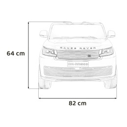 Pojazd Range Rover SUV Lift Biały