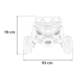 Pojazd Buggy SR SUPER 66 Zielony