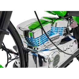 Pojazd Motorek Chopper Warrior Zielony